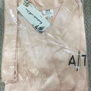 SS Weddings Robe monogrammed “AT”